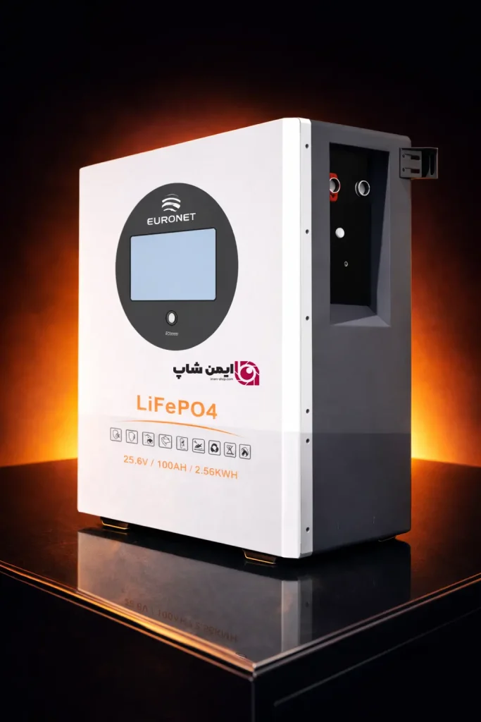 باتری لیتیومی یورو نت neo 25.6v 200ah