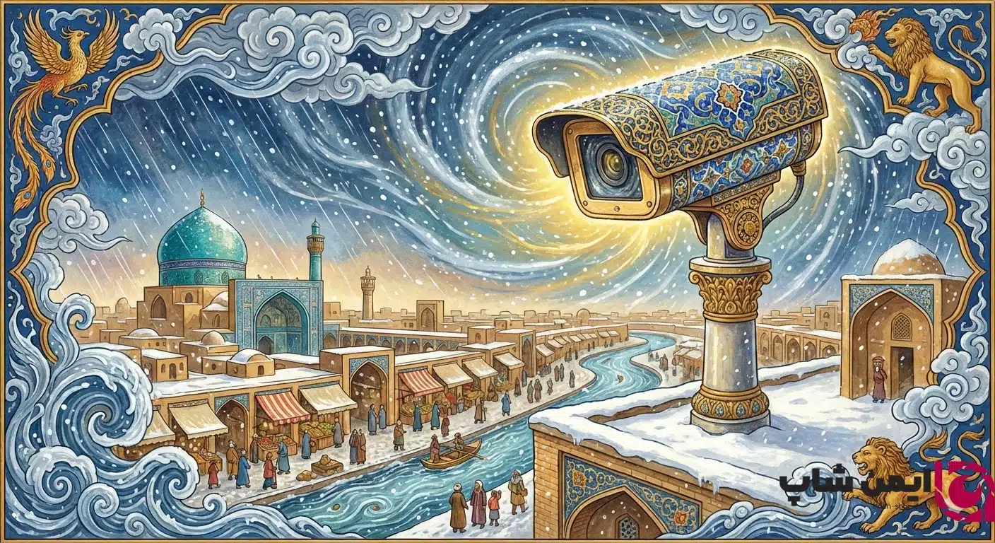 مقاومت دوربین مداربسته در برابر باران